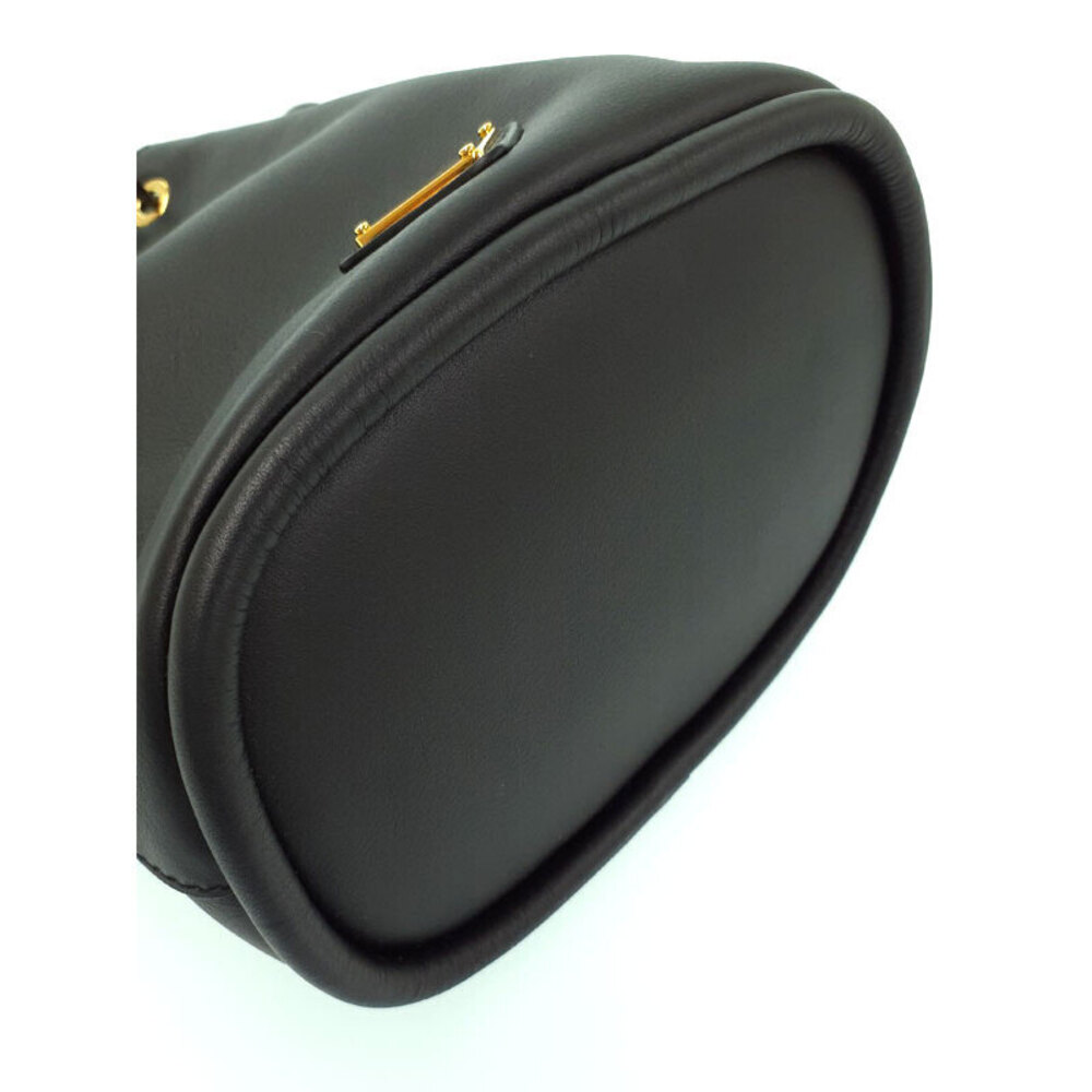 Prada Vitello Daino Soft Drawstring Bucket Bag black - Picture 5 of 9